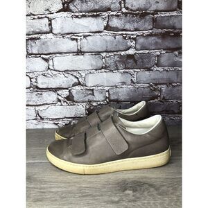 L'idea by Lori Gray Leather Comfort Strap Sneakers Shoes Women Sz 41EU/10.5M US